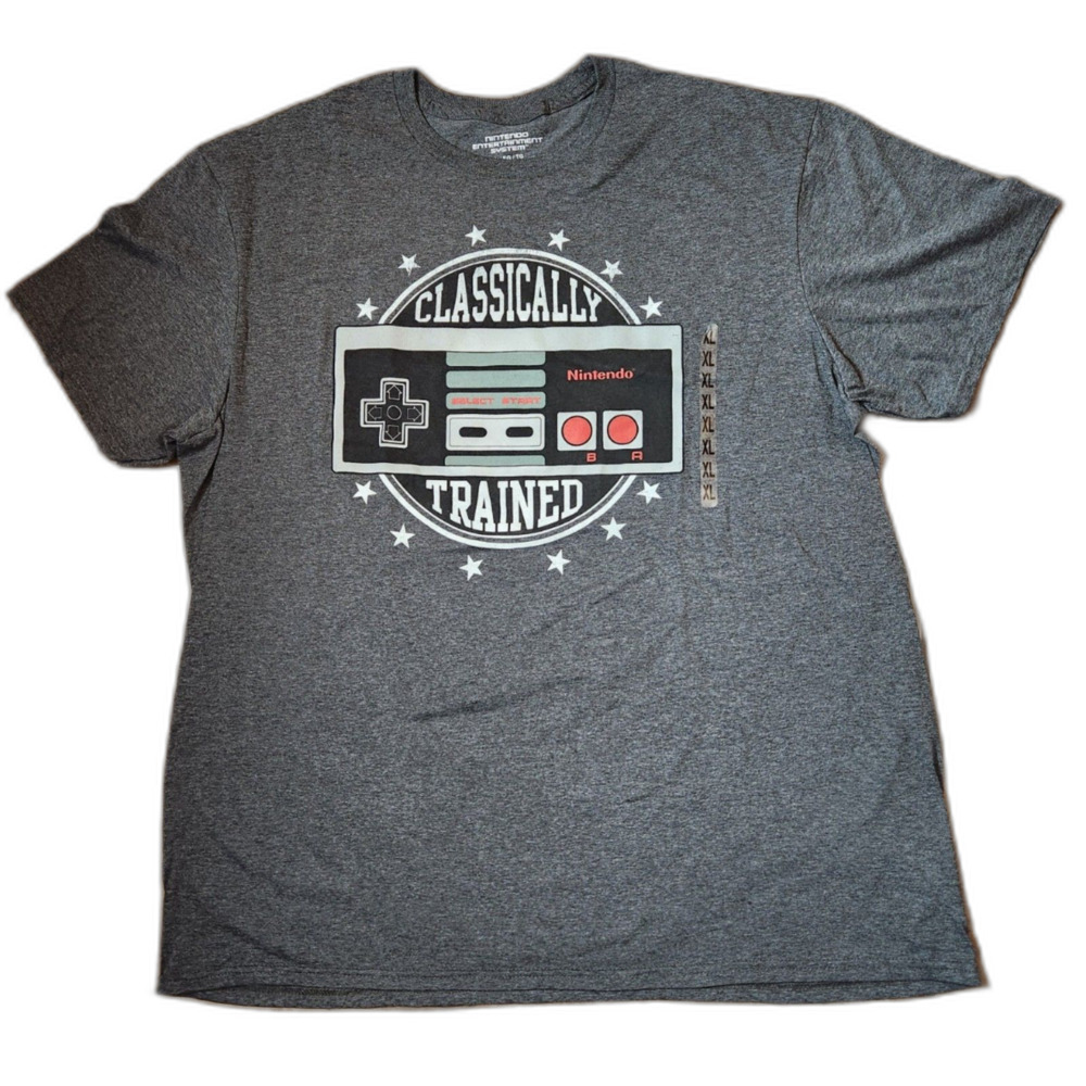 Nintendo NES Classically Trained Graphic Tee Men’s XL